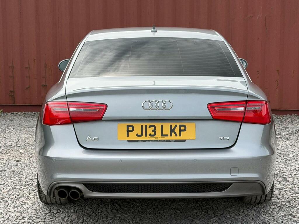 Audi A6 Saloon A6 S Line Tdi Silver #21