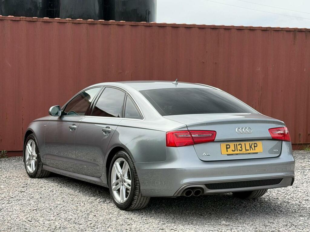 Audi A6 Saloon A6 S Line Tdi Silver #19