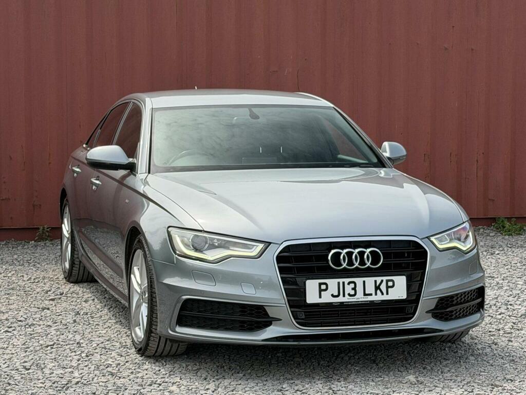 Audi A6 Saloon A6 S Line Tdi Silver #32
