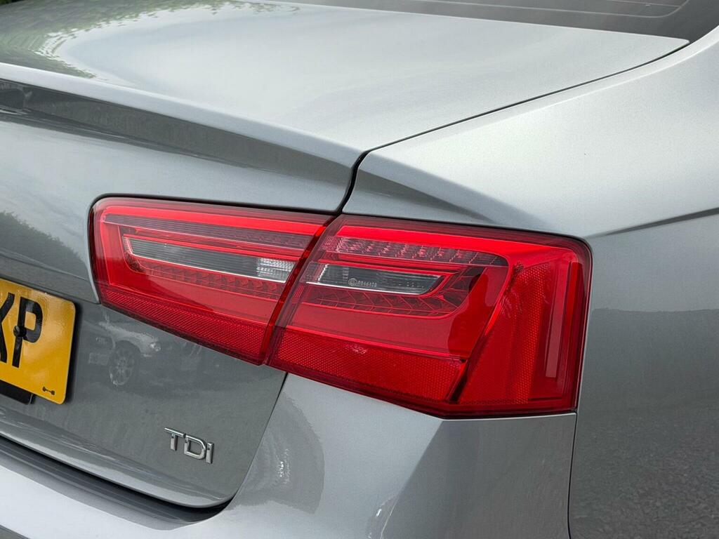 Audi A6 Saloon A6 S Line Tdi Silver #23