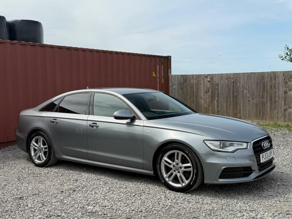 Audi A6 Saloon A6 S Line Tdi Silver #34