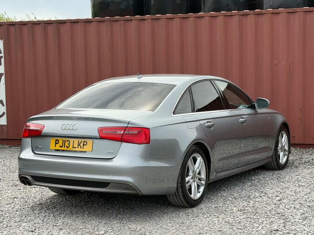 Audi A6 Saloon A6 S Line Tdi Silver #25