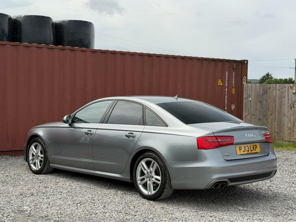 Audi A6 Saloon A6 S Line Tdi Silver #20