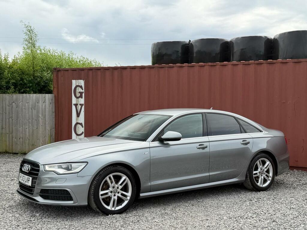 Audi A6 Saloon A6 S Line Tdi Silver #12