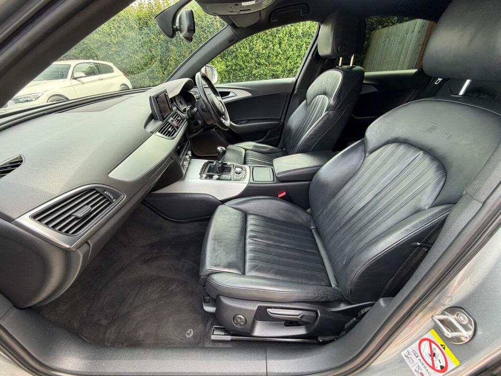 Audi A6 Saloon A6 S Line Tdi Silver #62