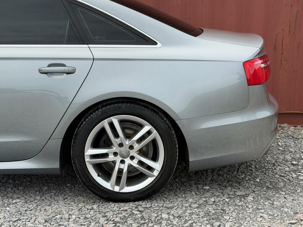 Audi A6 Saloon A6 S Line Tdi Silver #16