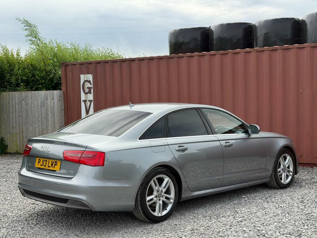 Audi A6 Saloon A6 S Line Tdi Silver #26