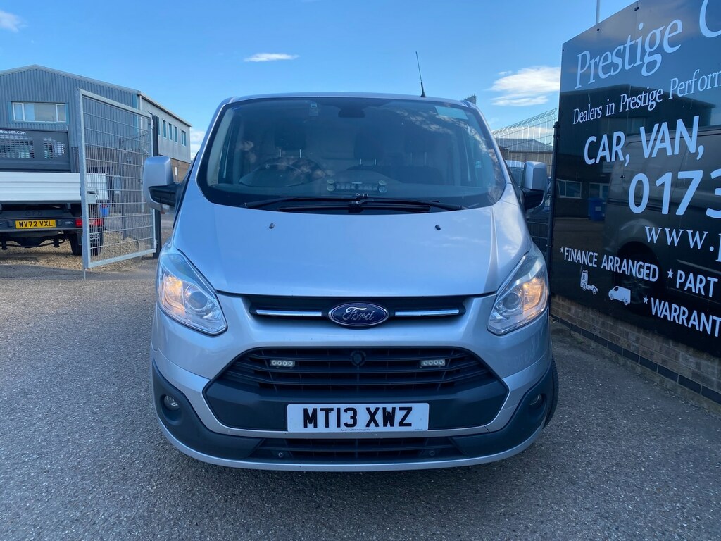 Ford Transit Custom 2.2 Tdci 125Ps Limited L1h1 Swb Panel Van 156K 2 O MT13XWZ Silver #2