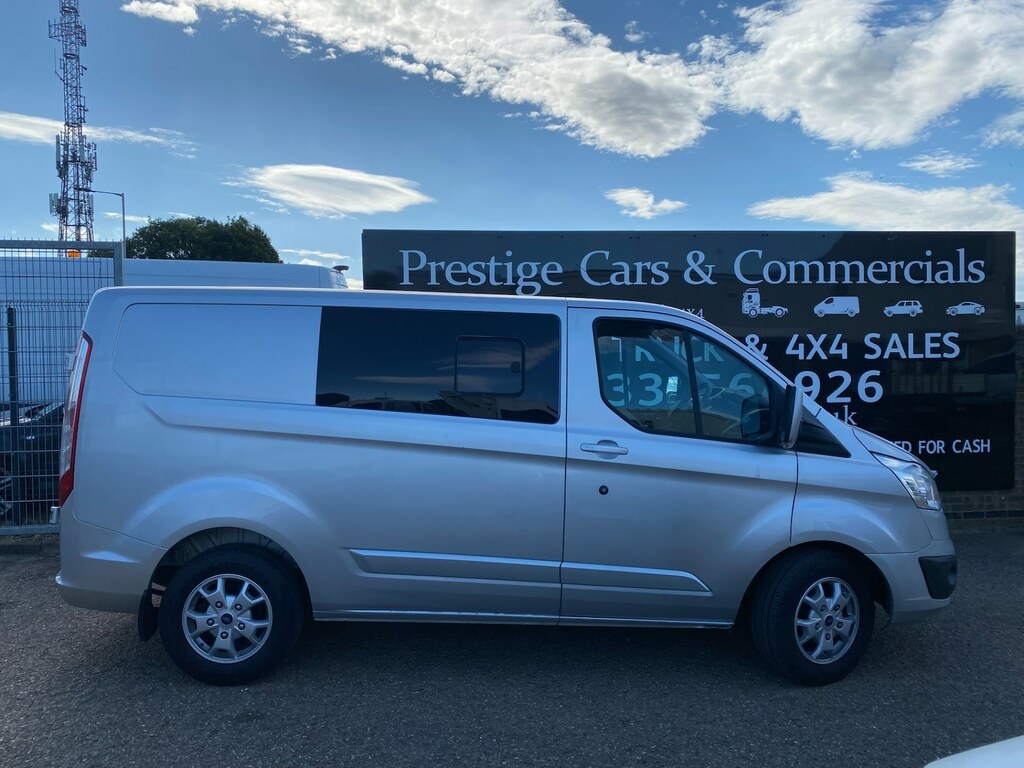 Ford Transit Custom 2.2 Tdci 125Ps Limited L1h1 Swb Panel Van 156K 2 O MT13XWZ Silver #3