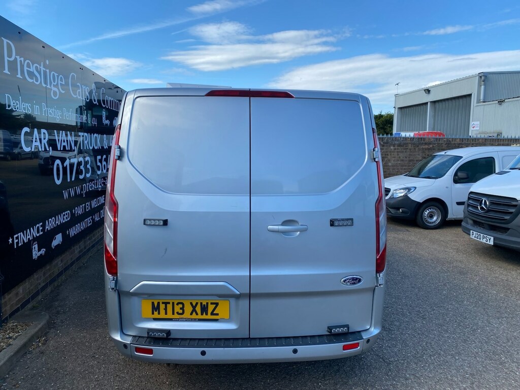 Ford Transit Custom 2.2 Tdci 125Ps Limited L1h1 Swb Panel Van 156K 2 O MT13XWZ Silver #4