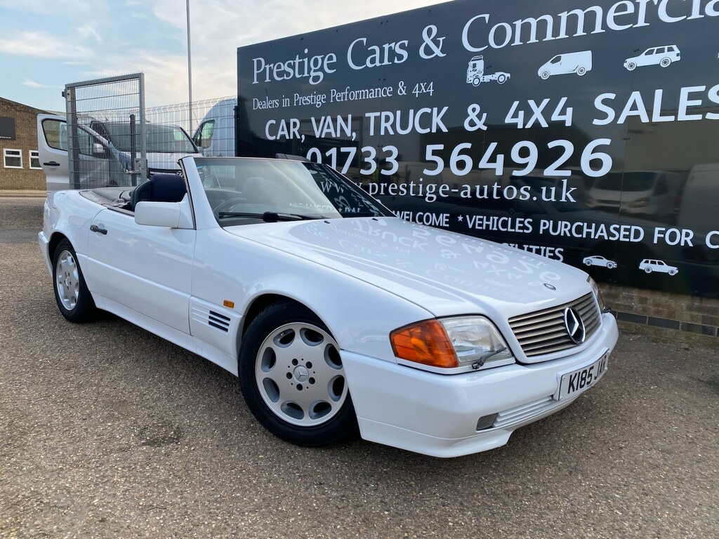 Mercedes-Benz S Class 300 Sl 3.0 Convertible Cabriolet 147K Cl White