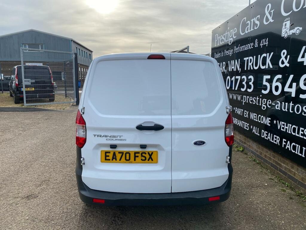 Ford Transit Courier 1.5 Tdci Trend 75Ps Small Panel Van 1 Plc Owner 76 EA70FSX White #4