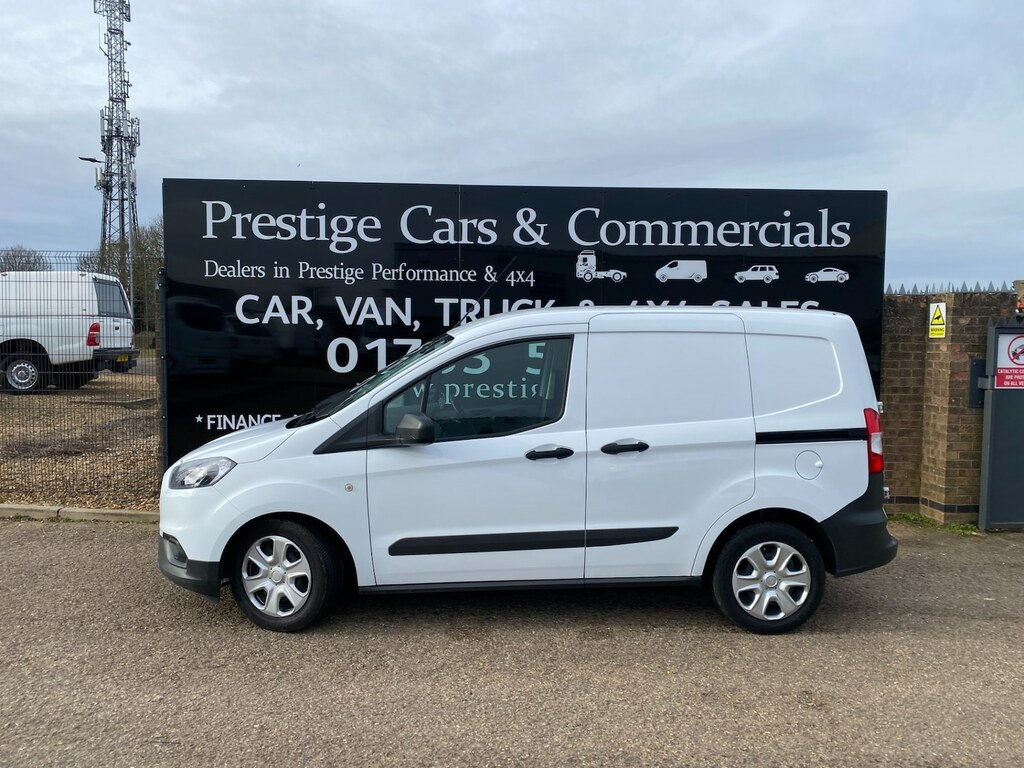 Ford Transit Courier 1.5 Tdci Trend 75Ps Small Panel Van 1 Plc Owner 76 EA70FSX White #5