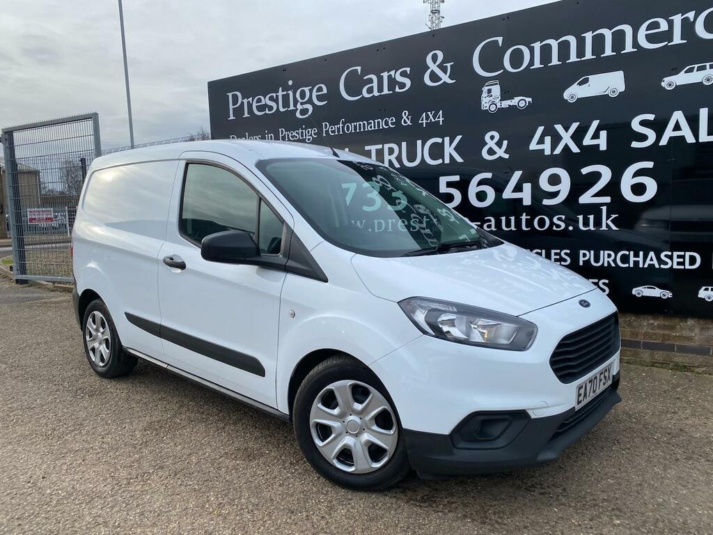 Ford Transit Courier 1.5 Tdci Trend 75Ps Small Panel Van 1 Plc Owner 76 White