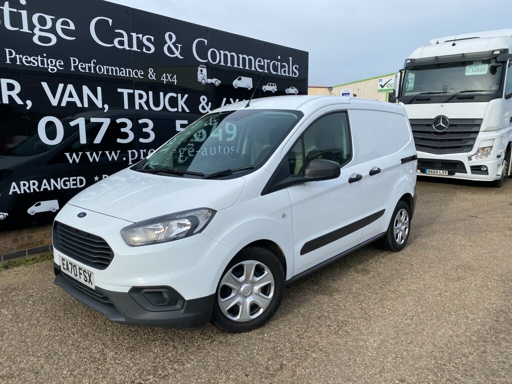 Ford Transit Courier 1.5 Tdci Trend 75Ps Small Panel Van 1 Plc Owner 76 EA70FSX White #6