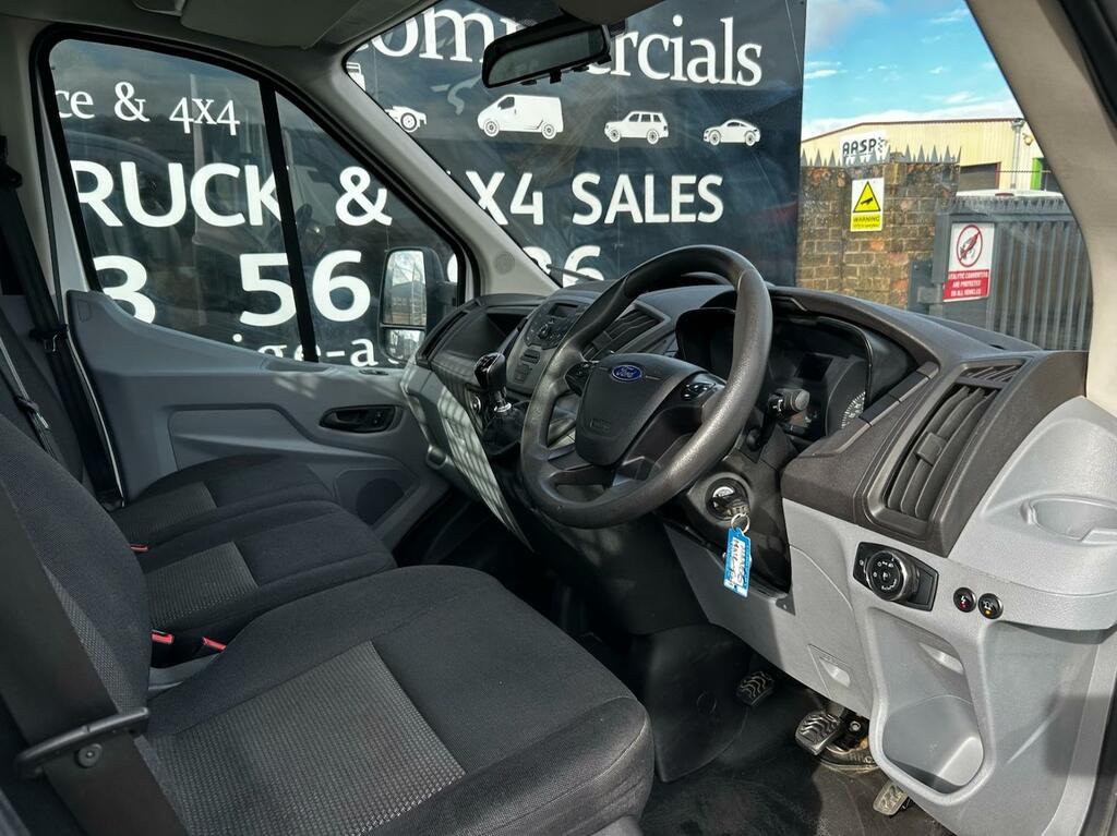Ford Transit Custom 350 2.0 Tdci 130Ps L4 Xlwb Dropside Pick Up Tail L MM66HNL White #3