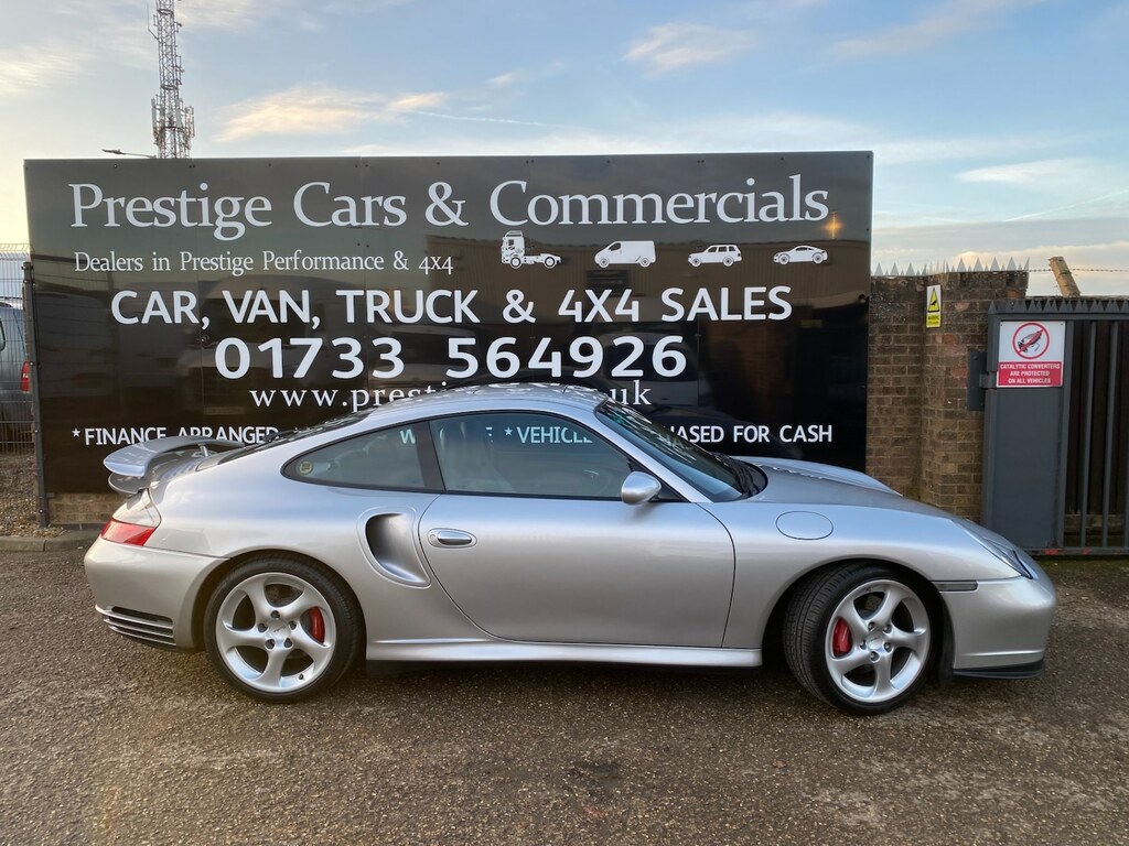 Porsche 911 996 Turbo Tiptronic S 32K Fpsh 17 Services Mega Hi Silver #4