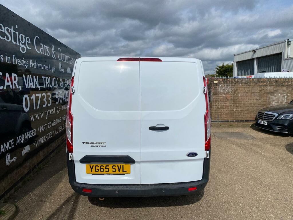 Ford Transit Custom 2.2 Tdci 100Ps 290 L1h1 Panel Van 96K Air Con Twin YG65SVL White #5