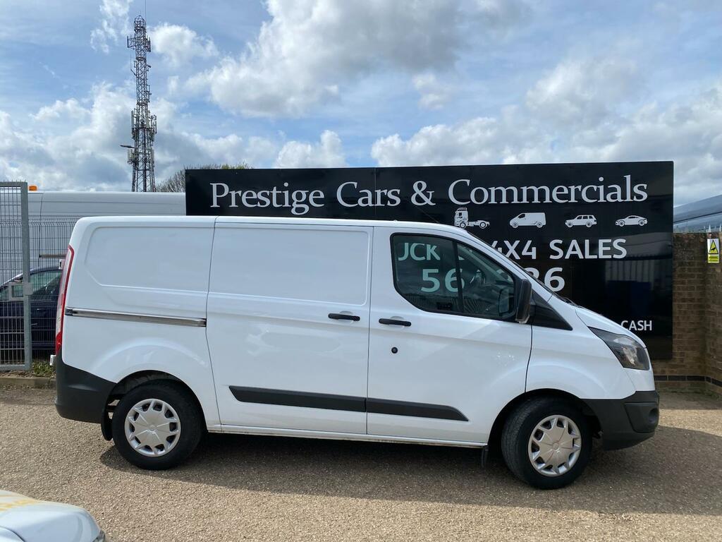 Ford Transit Custom 2.2 Tdci 100Ps 290 L1h1 Panel Van 96K Air Con Twin YG65SVL White #3