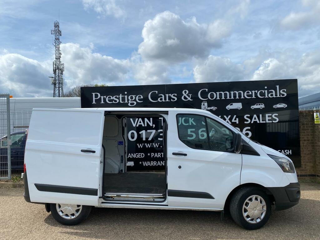 Ford Transit Custom 2.2 Tdci 100Ps 290 L1h1 Panel Van 96K Air Con Twin YG65SVL White #4