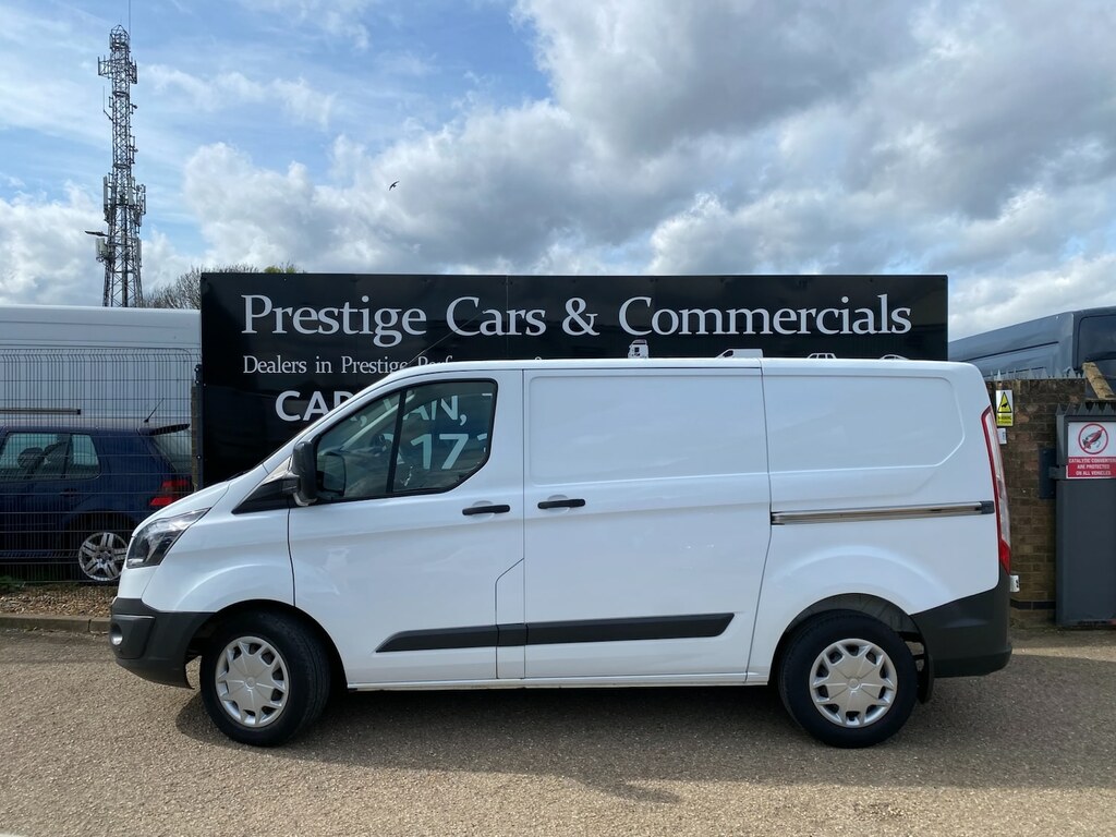 Ford Transit Custom 2.2 Tdci 100Ps 290 L1h1 Panel Van 96K Air Con Twin YG65SVL White #6