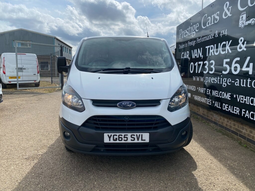 Ford Transit Custom 2.2 Tdci 100Ps 290 L1h1 Panel Van 96K Air Con Twin YG65SVL White #2