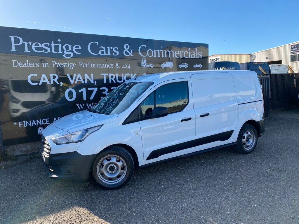 Ford Transit Connect 240 1.5 Tdci 100Ps L2 Lwb Panel Van 49K Fsh Ac Rea YC20ETJ White #5