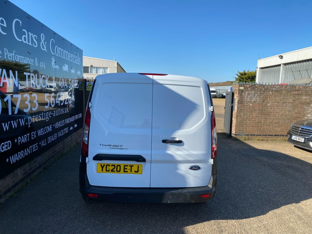 Ford Transit Connect 240 1.5 Tdci 100Ps L2 Lwb Panel Van 49K Fsh Ac Rea YC20ETJ White #4