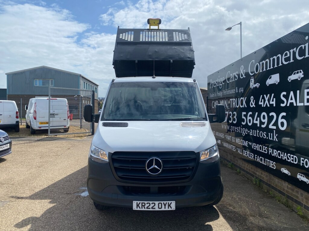 Mercedes-Benz Sprinter 315 Cdi 2.0 150 Progressive Mwb L2 Tipper Dropside KR22OYK White #2