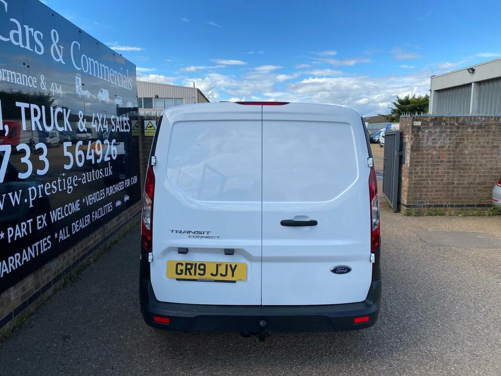 Ford Transit Connect 200 1.5 Tdci 100Ps Small Panel Van 90K Fsh 1 Counc GR19JJY White #4