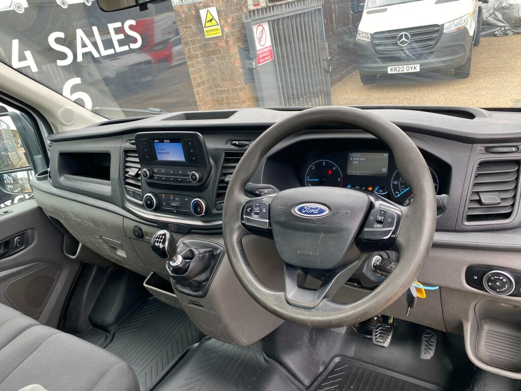 Ford Transit Custom 500 2.0 Tdci 170Ps Leader L5 Xxlwb Double Dropside AK22TOV White #6