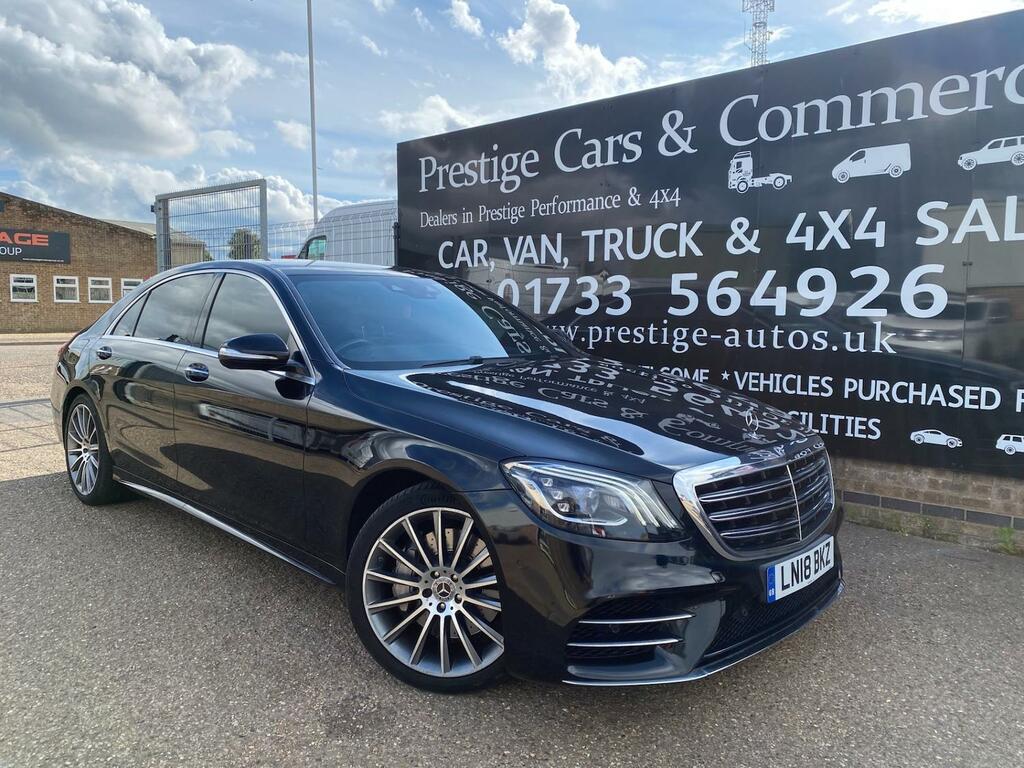 Mercedes-Benz S Class S350d L Amg Line 9G-tronic Fmbsh 8 Services Ch Black