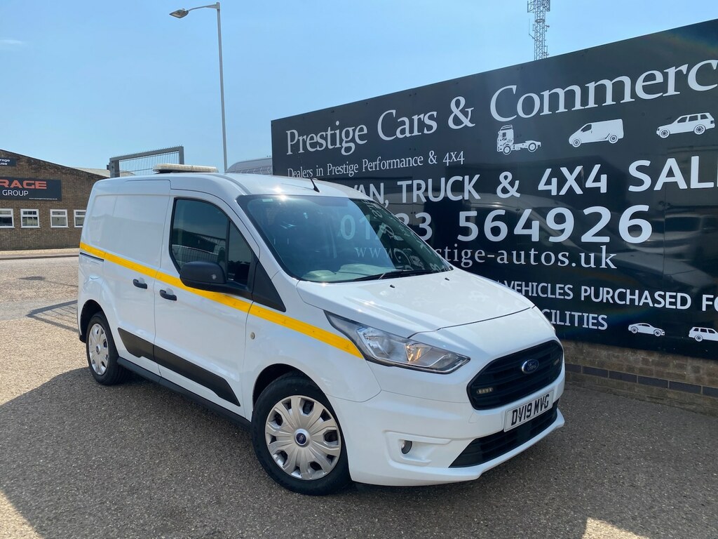 Ford Transit Connect 1.5 Ecoblue 120Ps Trend 8 Speed Panel Va White