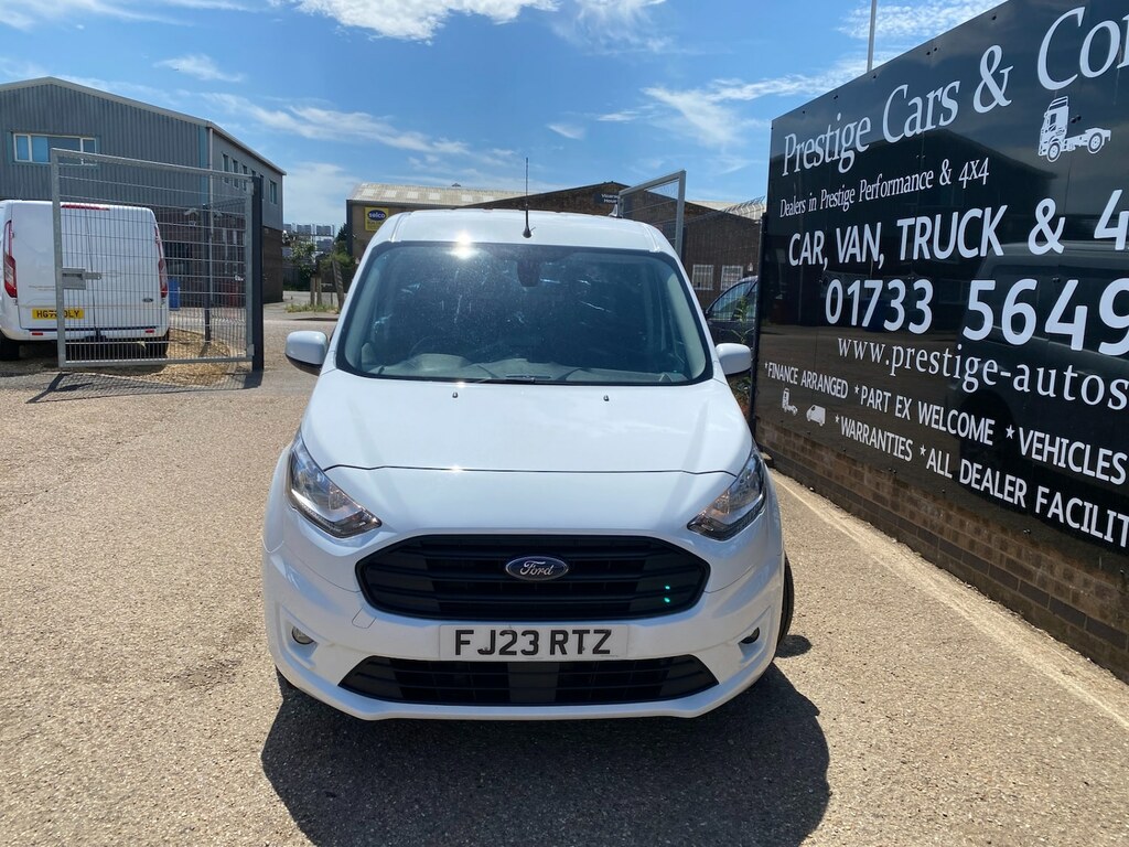 Ford Transit Connect 1.5 Ecoblue 100Ps Limited L1 78K Ffsh Top Spec Sat FJ23RTZ White #2