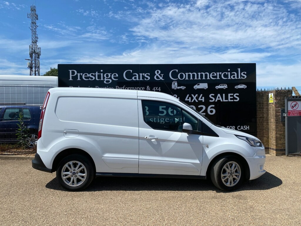 Ford Transit Connect 1.5 Ecoblue 100Ps Limited L1 78K Ffsh Top Spec Sat FJ23RTZ White #3