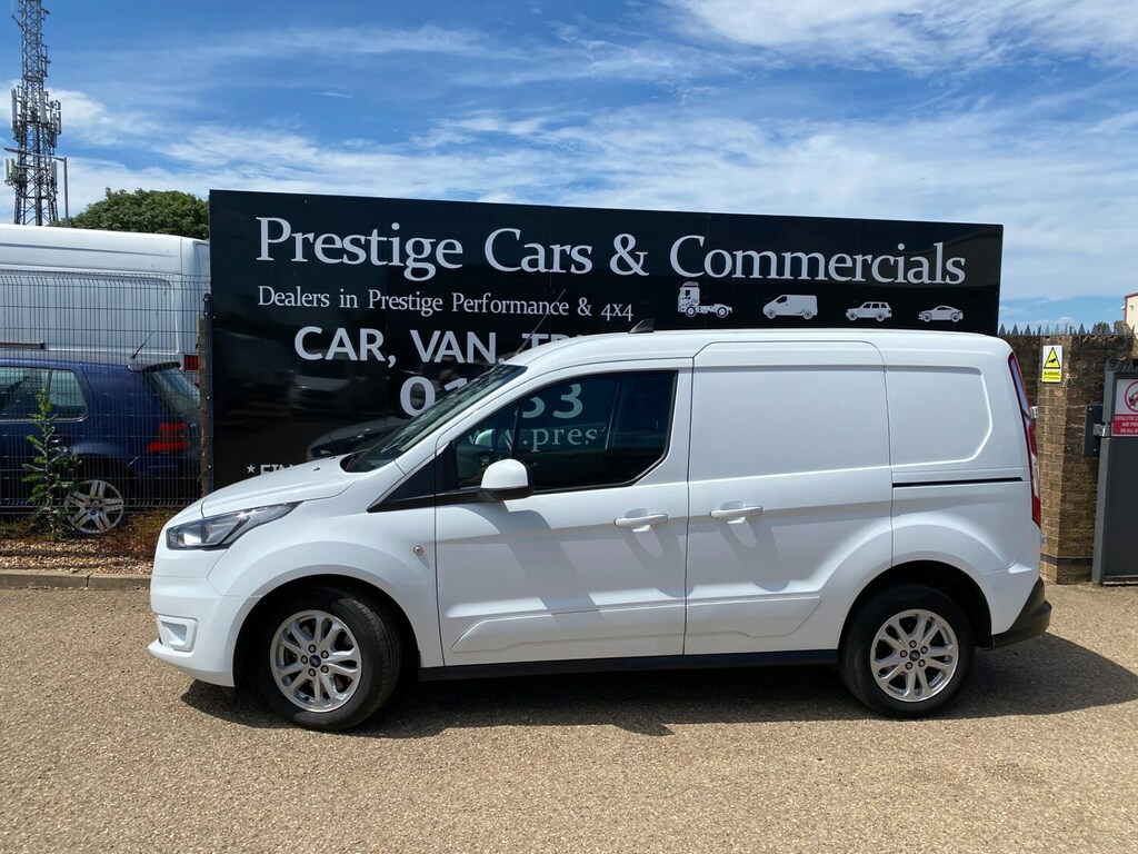 Ford Transit Connect 1.5 Ecoblue 100Ps Limited L1 78K Ffsh Top Spec Sat FJ23RTZ White #5