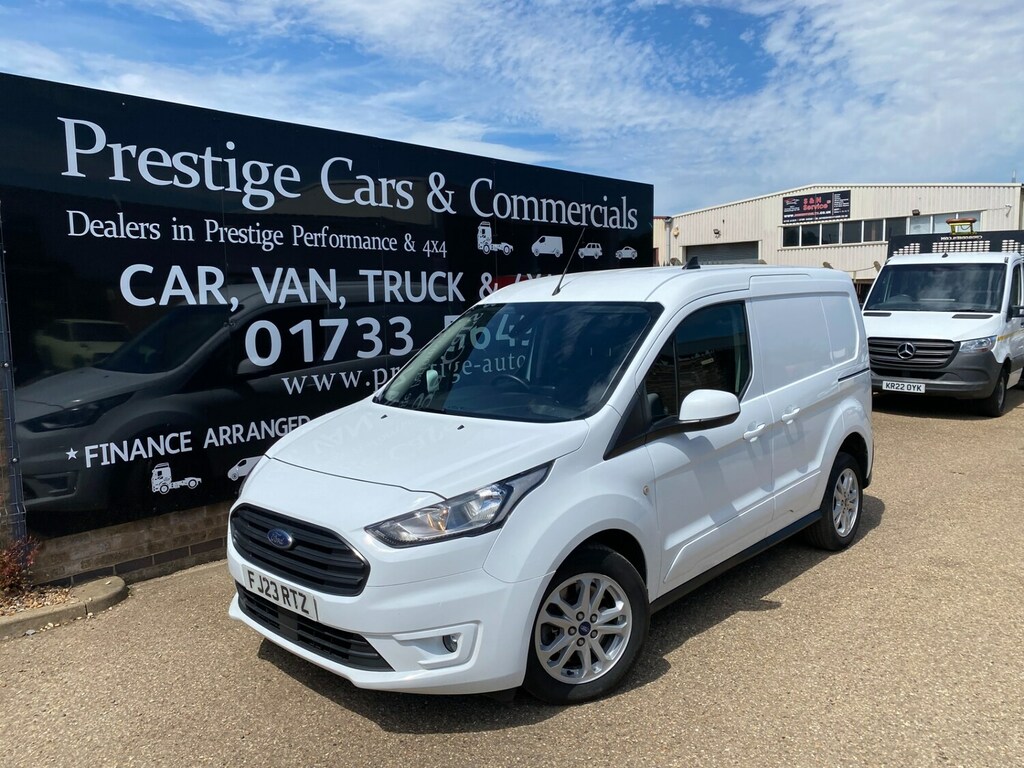 Ford Transit Connect 1.5 Ecoblue 100Ps Limited L1 78K Ffsh Top Spec Sat FJ23RTZ White #6