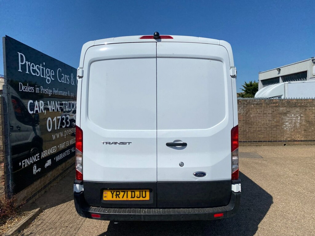 Ford Transit Custom 350 2.0 Tdci 130Ps Leader L3h2 Lwb Panel Van 95K F YR71DJU White #4