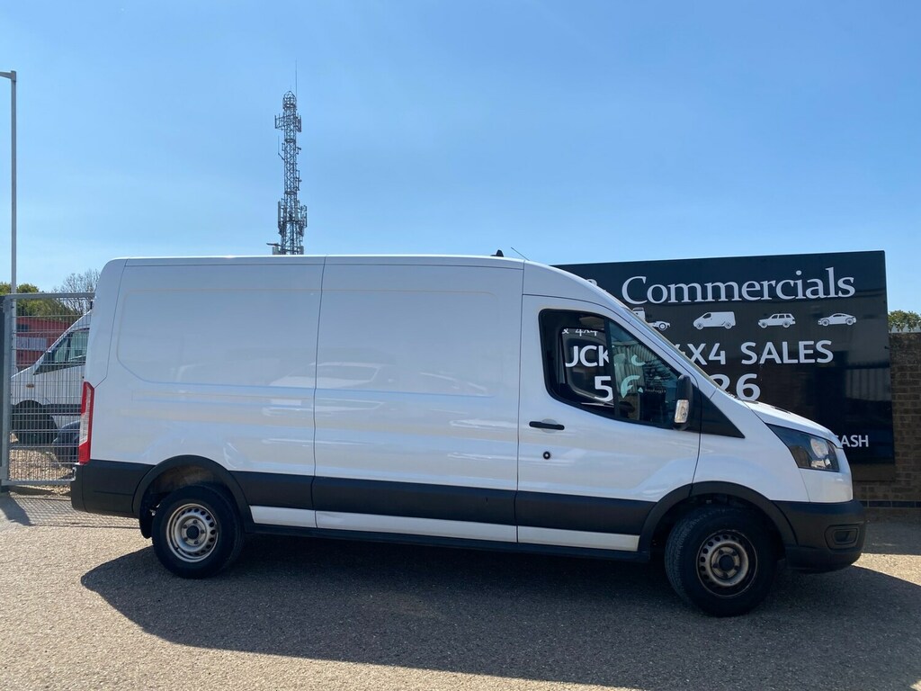 Ford Transit Custom 350 2.0 Tdci 130Ps Leader L3h2 Lwb Panel Van 95K F YR71DJU White #3