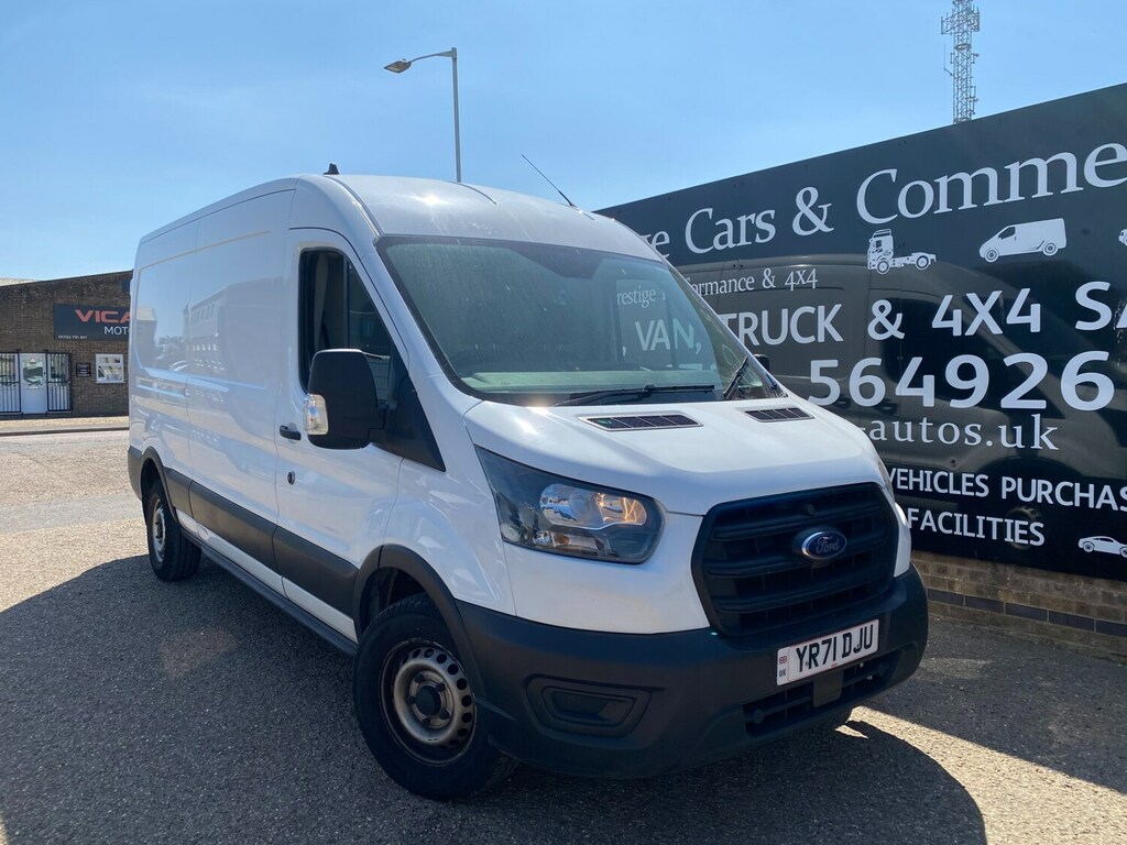 Ford Transit Custom 350 2.0 Tdci 130Ps Leader L3h2 Lwb Panel Van 95K F White