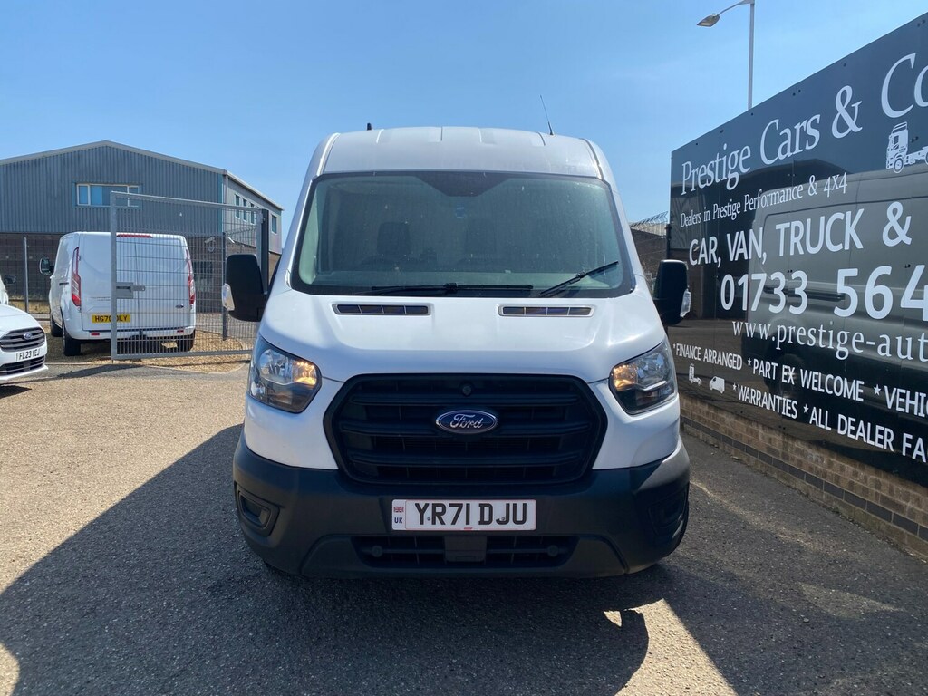 Ford Transit Custom 350 2.0 Tdci 130Ps Leader L3h2 Lwb Panel Van 95K F YR71DJU White #2