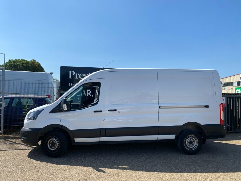 Ford Transit Custom 350 2.0 Tdci 130Ps Leader L3h2 Lwb Panel Van 95K F YR71DJU White #5