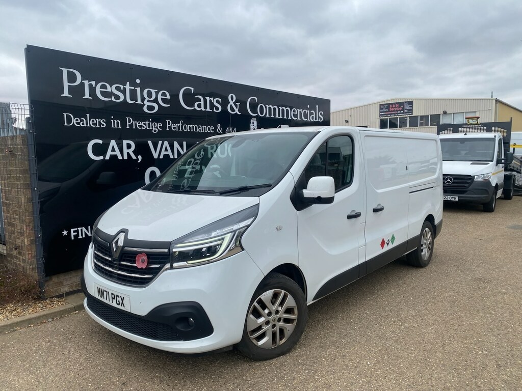 Renault Trafic Ll30 Energy 2.0 Dci 120 Sport Nav L2 Lwb Panel Van White #4