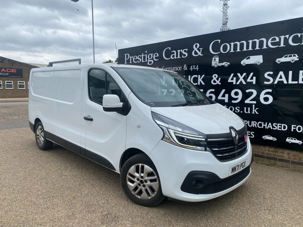 Renault Trafic Ll30 Energy 2.0 Dci 120 Sport Nav L2 Lwb Panel Van White