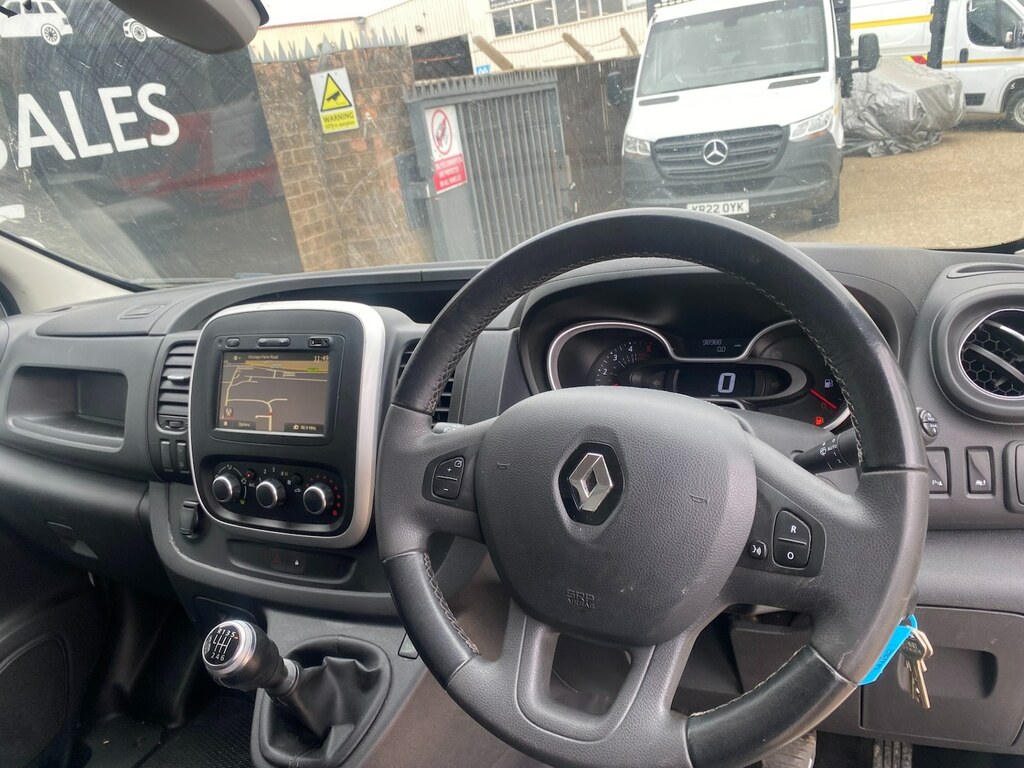 Renault Trafic Ll30 Energy 2.0 Dci 120 Sport Nav L2 Lwb Panel Van White #5