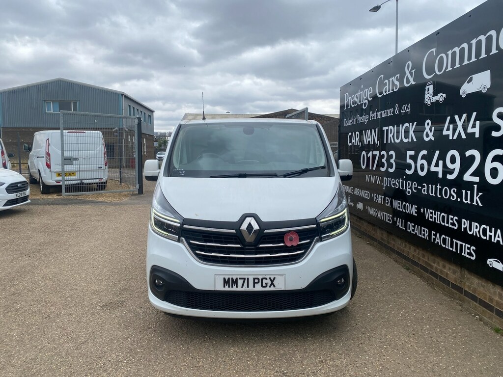 Renault Trafic Ll30 Energy 2.0 Dci 120 Sport Nav L2 Lwb Panel Van White #2
