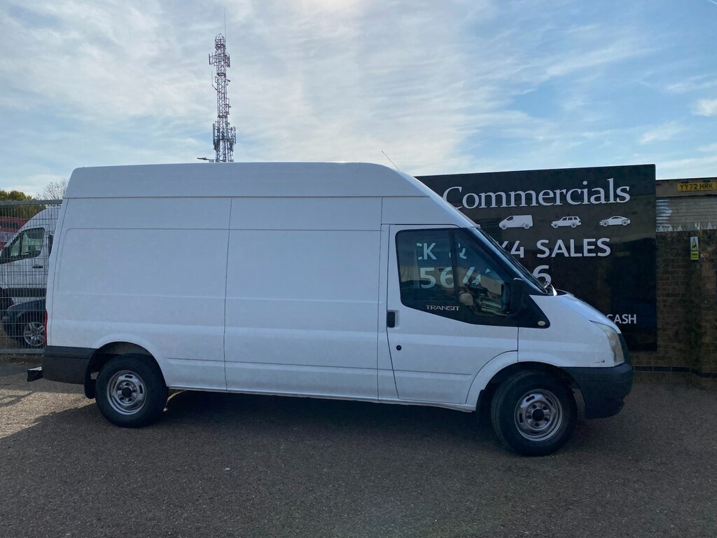 Ford Transit Custom T350 2.4 Tdci 115Ps Mk7 Lwb Hi Roof Panel Van 45K White #3