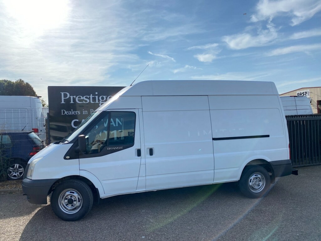 Ford Transit Custom T350 2.4 Tdci 115Ps Mk7 Lwb Hi Roof Panel Van 45K White #5
