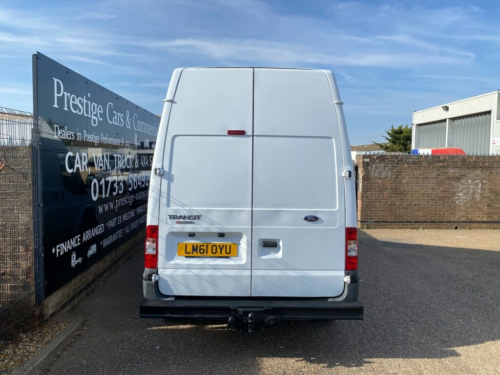 Ford Transit Custom T350 2.4 Tdci 115Ps Mk7 Lwb Hi Roof Panel Van 45K White #4