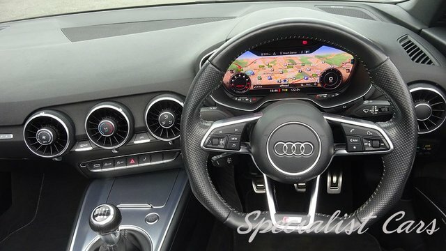 Audi TT 2.0 Tfsi S Line Coupe 3-Door S Tronic Quatt Black #8